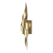 Hubbardton Forge - One Light Wall Sconce - Flux - Soft Gold- Union Lighting Luminaires Decor