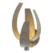 Hubbardton Forge - One Light Wall Sconce - Corona - Dark Smoke- Union Lighting Luminaires Decor
