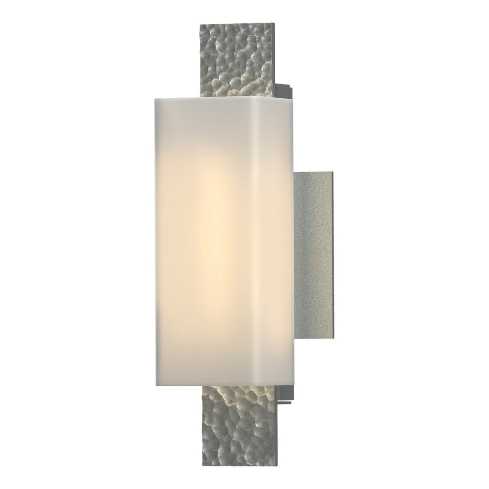 Hubbardton Forge - One Light Wall Sconce - Oceanus - Vintage Platinum- Union Lighting Luminaires Decor