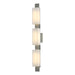 Hubbardton Forge - Three Light Wall Sconce - Oceanus - Vintage Platinum- Union Lighting Luminaires Decor