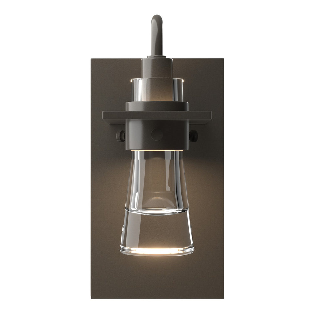 Hubbardton Forge - One Light Wall Sconce - Erlenmeyer - Dark Smoke- Union Lighting Luminaires Decor
