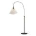 Hubbardton Forge - One Light Floor Lamp - Mobius - Dark Smoke- Union Lighting Luminaires Decor