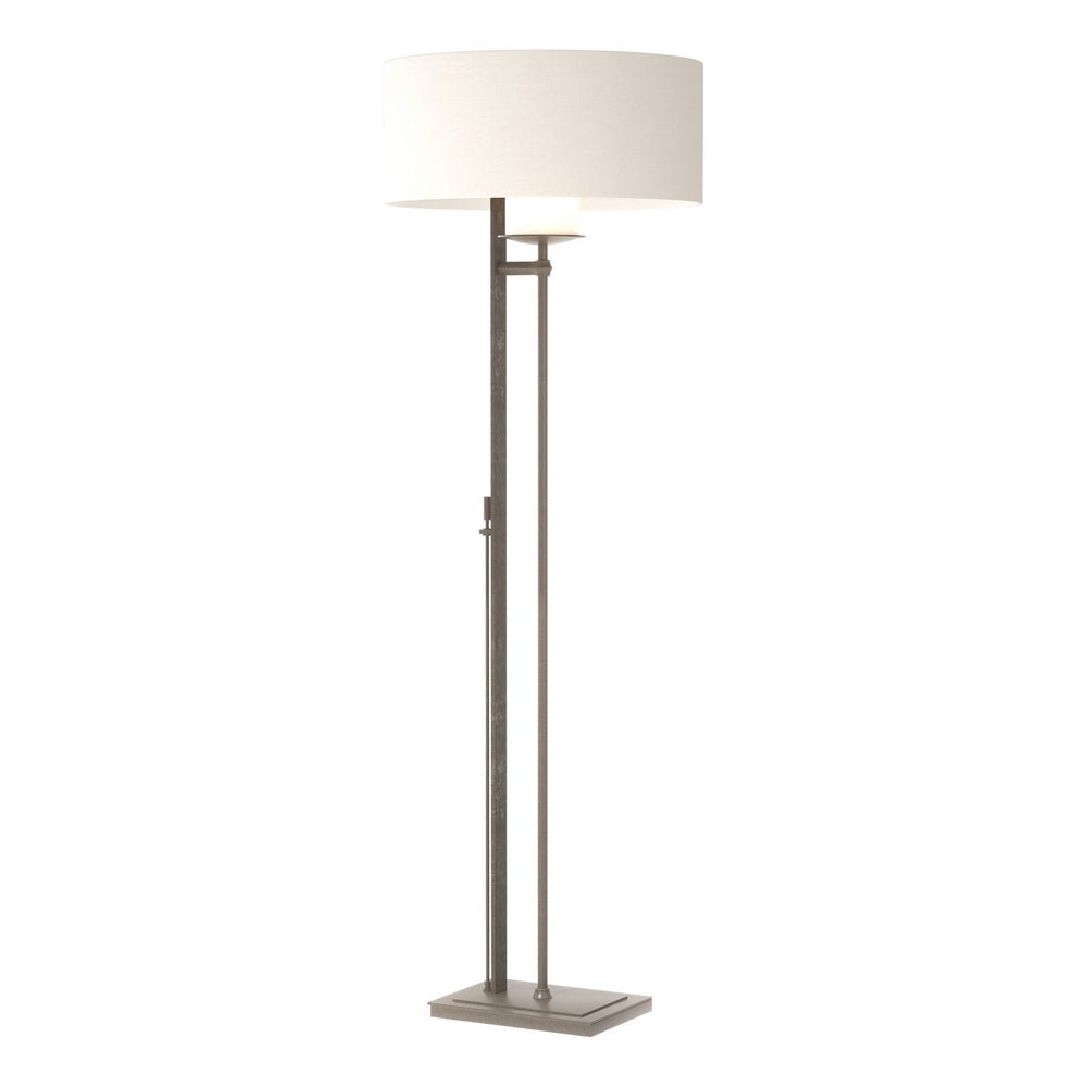Hubbardton Forge - One Light Floor Lamp - Rook - Dark Smoke- Union Lighting Luminaires Decor
