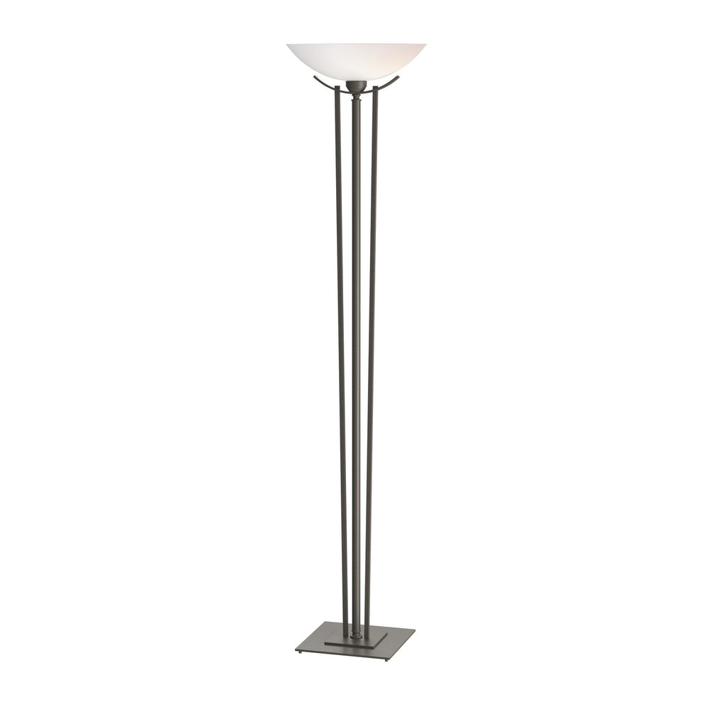 Hubbardton Forge - One Light Torchiere - Taper - Dark Smoke- Union Lighting Luminaires Decor