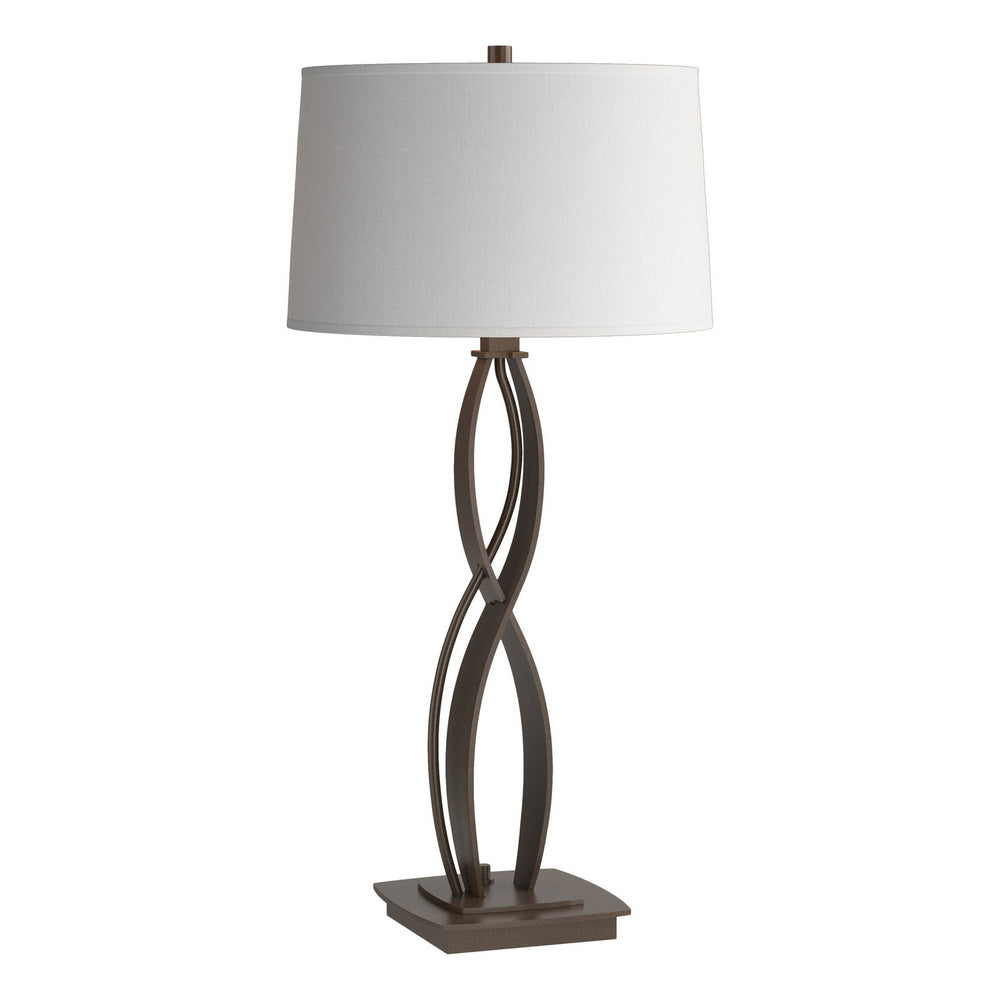 Hubbardton Forge - One Light Table Lamp - Almost Infinity - Bronze- Union Lighting Luminaires Decor