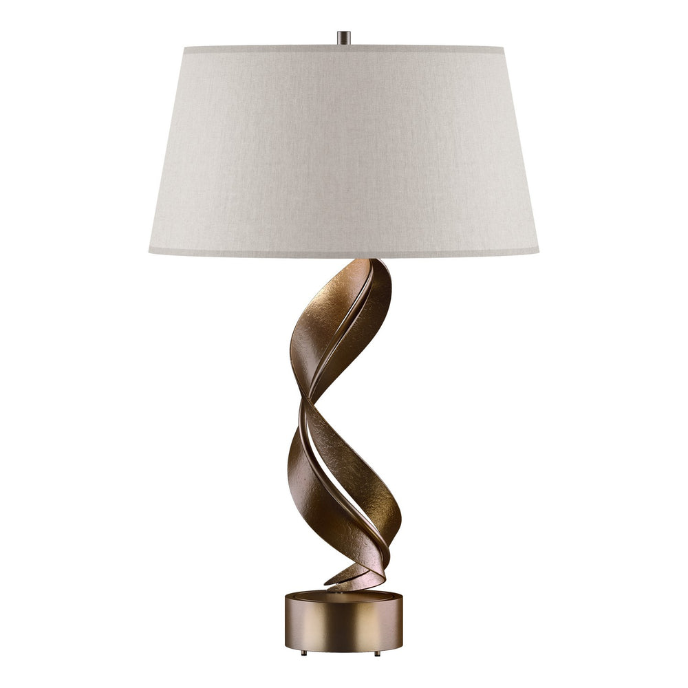 Hubbardton Forge - One Light Table Lamp - Folio - Bronze- Union Lighting Luminaires Decor