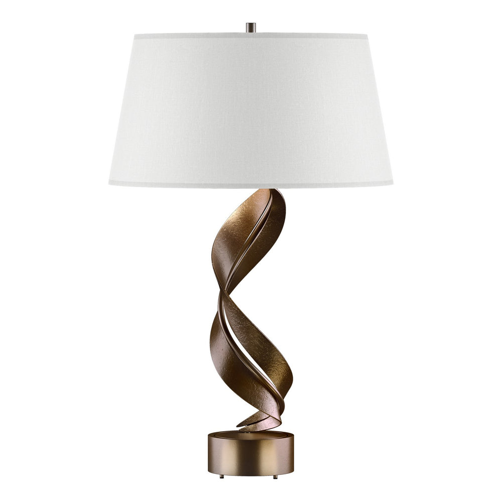 Hubbardton Forge - One Light Table Lamp - Folio - Bronze- Union Lighting Luminaires Decor