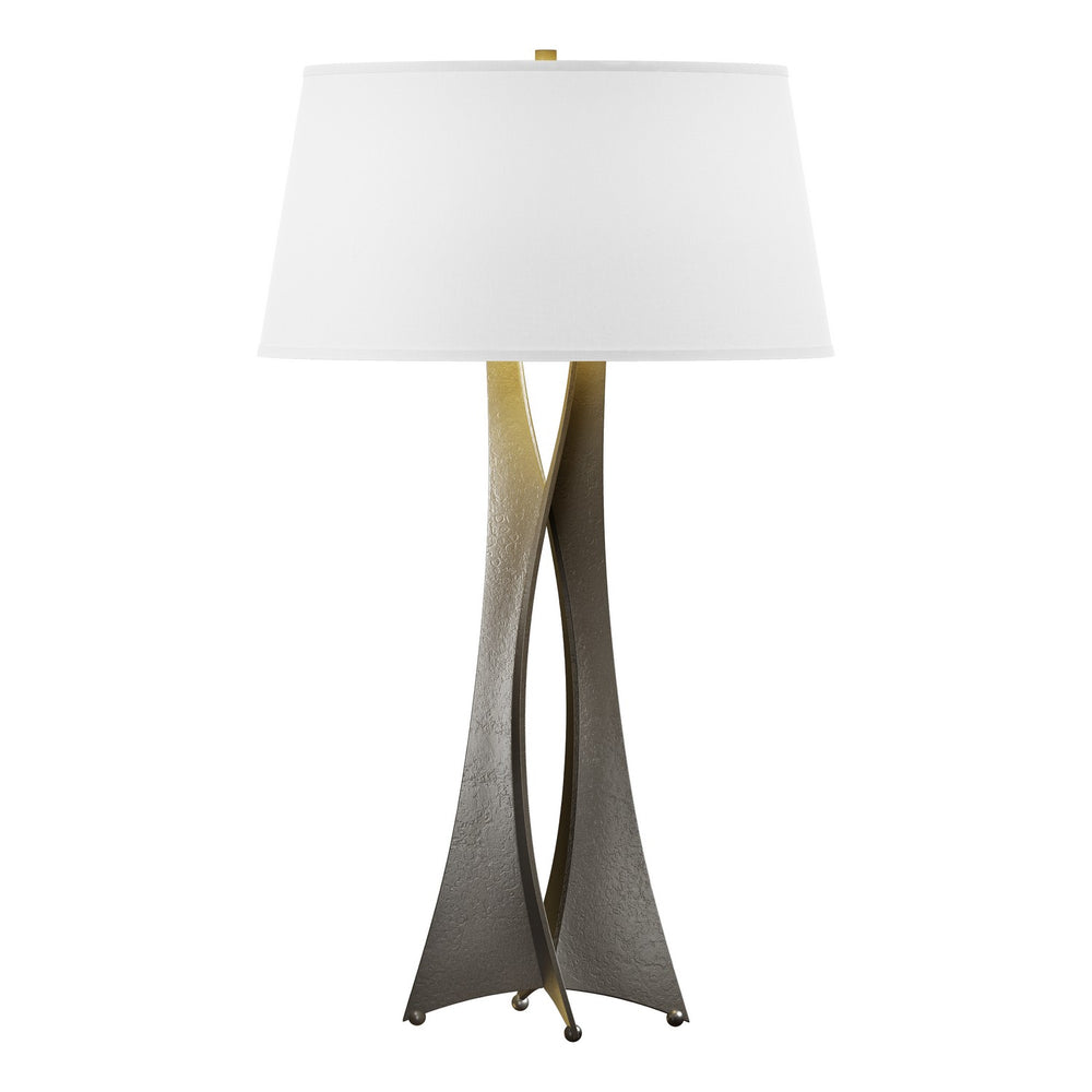 Hubbardton Forge - One Light Table Lamp - Moreau - Dark Smoke- Union Lighting Luminaires Decor