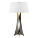 Hubbardton Forge - One Light Table Lamp - Moreau - Dark Smoke- Union Lighting Luminaires Decor