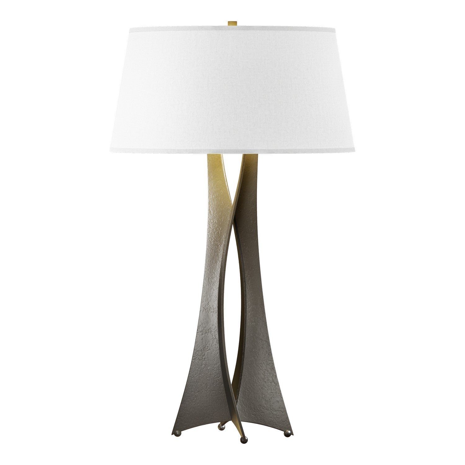Hubbardton Forge - One Light Table Lamp - Moreau - Dark Smoke- Union Lighting Luminaires Decor
