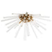 Arteriors - Four Light Flush Mount - Hanley - Antique Brass- Union Lighting Luminaires Decor