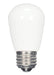 Satco Canada - Light Bulb - Coated White- Union Lighting Luminaires Decor