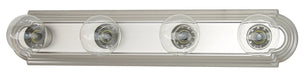Capital Lighting - Four Light Vanity - Alice - Matte Nickel- Union Lighting Luminaires Decor