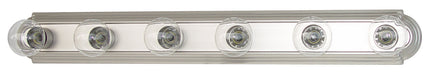 Capital Lighting - Six Light Vanity - Alice - Matte Nickel- Union Lighting Luminaires Decor