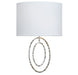 Crystorama - Two Light Wall Sconce - Layla - Antique Silver- Union Lighting Luminaires Decor