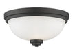 Z-Lite Canada - Two Light Flush Mount - Ashton - Bronze- Union Lighting Luminaires Decor
