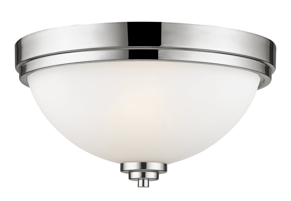 Z-Lite Canada - Two Light Flush Mount - Ashton - Chrome- Union Lighting Luminaires Decor