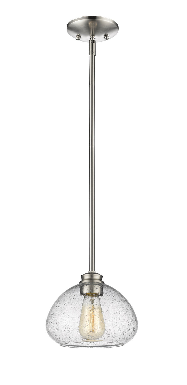 Z-Lite Canada - One Light Pendant - Amon - Brushed Nickel- Union Lighting Luminaires Decor