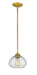 Z-Lite Canada - One Light Pendant - Amon - Satin Gold- Union Lighting Luminaires Decor