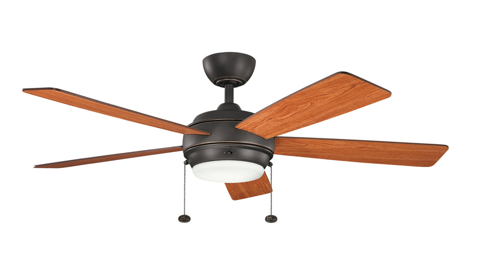 Kichler Canada - 52"Ceiling Fan - Starkk - Olde Bronze- Union Lighting Luminaires Decor