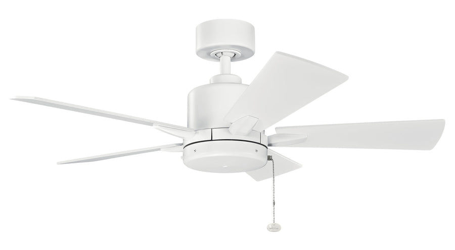 Kichler Canada - 42"Ceiling Fan - Lucian Ii - Matte White- Union Lighting Luminaires Decor