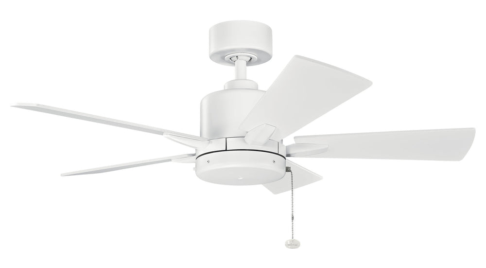 Kichler Canada - 42"Ceiling Fan - Lucian Ii - Matte White- Union Lighting Luminaires Decor