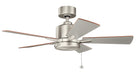Kichler Canada - 42"Ceiling Fan - Lucian II - Brushed Nickel- Union Lighting Luminaires Decor