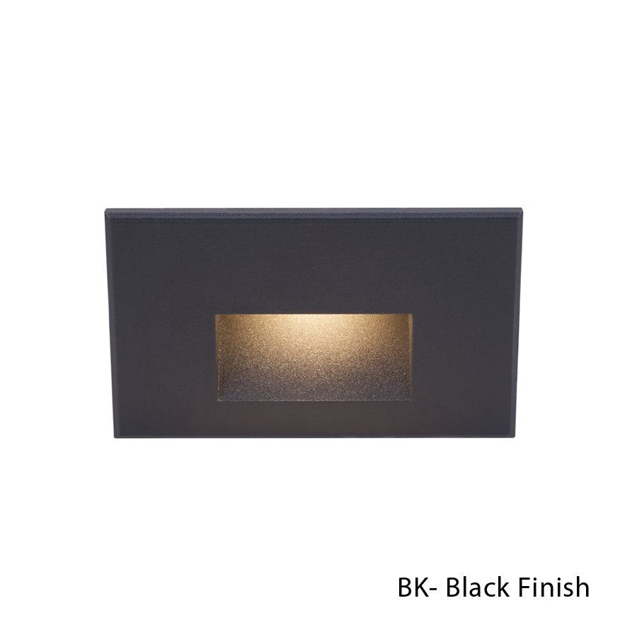 W.A.C. Canada - LED Step and Wall Light - Led100 - Black On Aluminum- Union Lighting Luminaires Decor