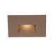 W.A.C. Canada - LED Step and Wall Light - Led100 - Bronze On Aluminum- Union Lighting Luminaires Decor