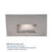 W.A.C. Canada - LED Step and Wall Light - Led100 - Stainless Steel- Union Lighting Luminaires Decor
