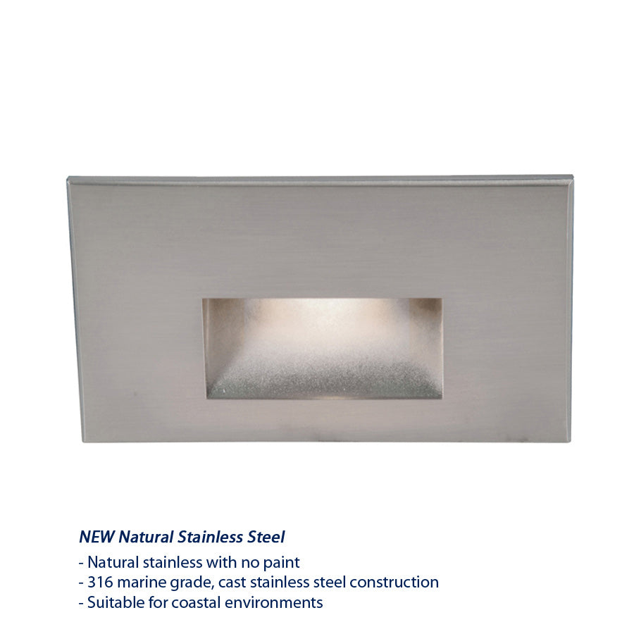 W.A.C. Canada - LED Step and Wall Light - Led100 - Stainless Steel- Union Lighting Luminaires Decor