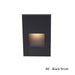 W.A.C. Canada - LED Step and Wall Light - Led200 - Black On Aluminum- Union Lighting Luminaires Decor