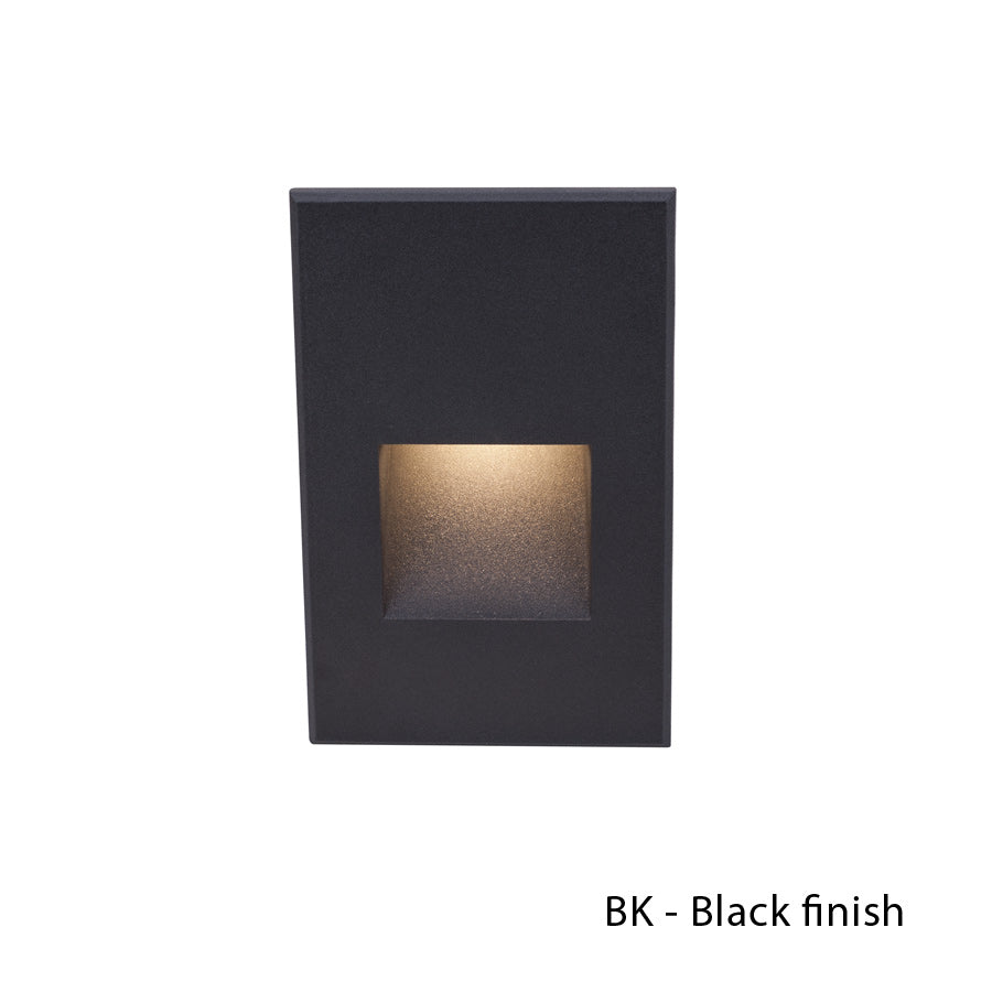 W.A.C. Canada - LED Step and Wall Light - Led200 - Black On Aluminum- Union Lighting Luminaires Decor