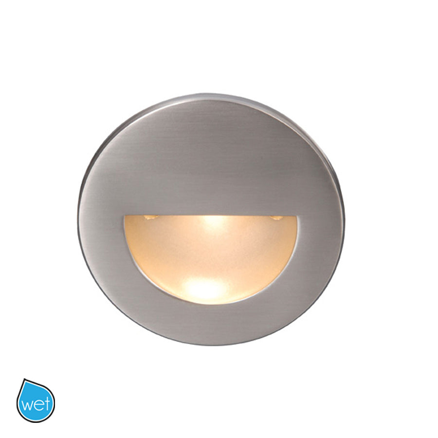 W.A.C. Canada - LED Step and Wall Light - Led3 Cir - Brushed Nickel- Union Lighting Luminaires Decor