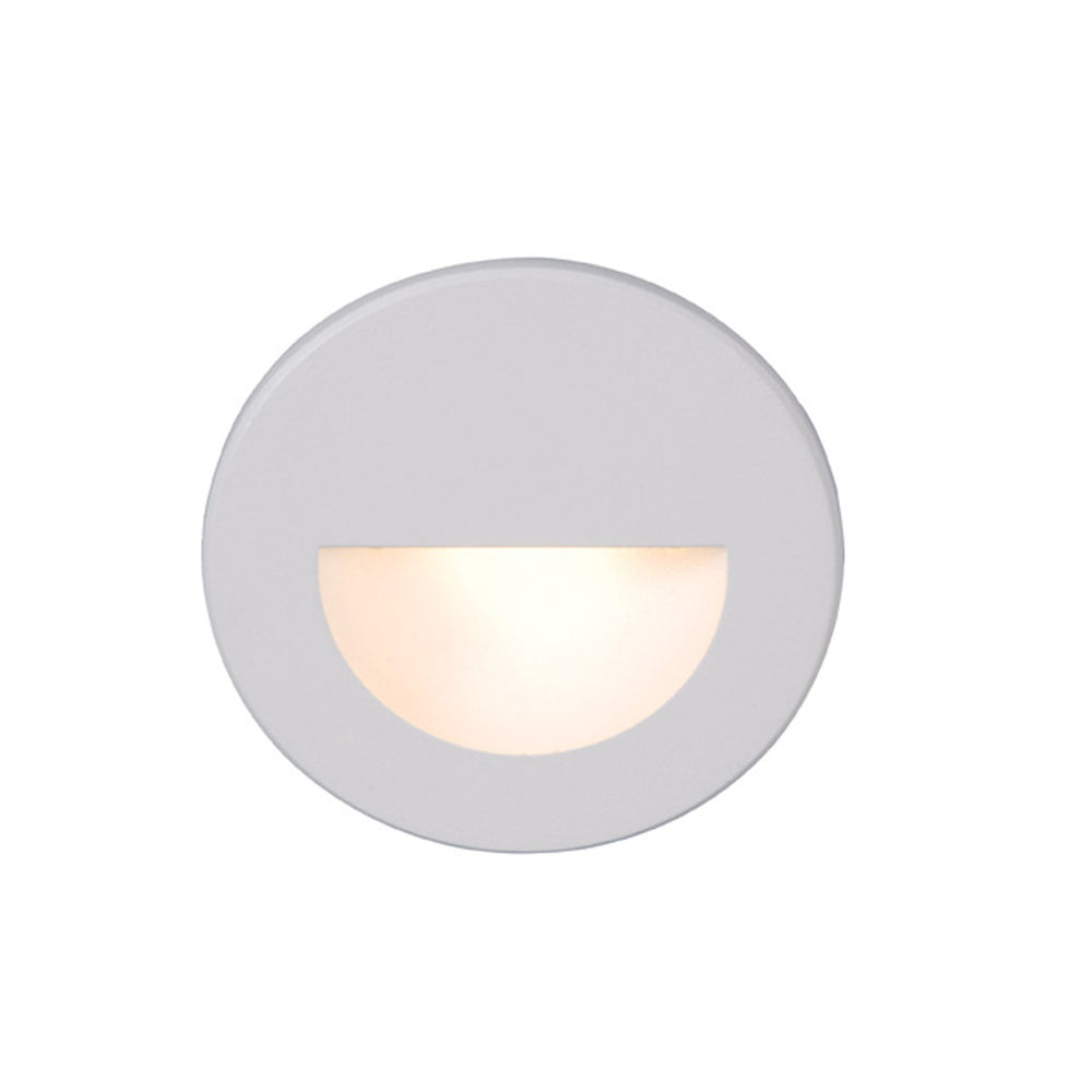 W.A.C. Canada - LED Step and Wall Light - Led3 Cir - White On Aluminum- Union Lighting Luminaires Decor