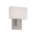 W.A.C. Canada - LED Wall Sconce - Manhattan - Brushed Nickel- Union Lighting Luminaires Decor
