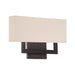 W.A.C. Canada - LED Wall Sconce - Manhattan - Brushed Bronze- Union Lighting Luminaires Decor