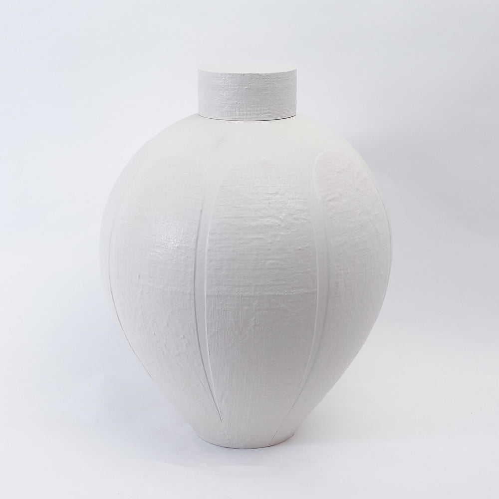 Linen Jar Soft White