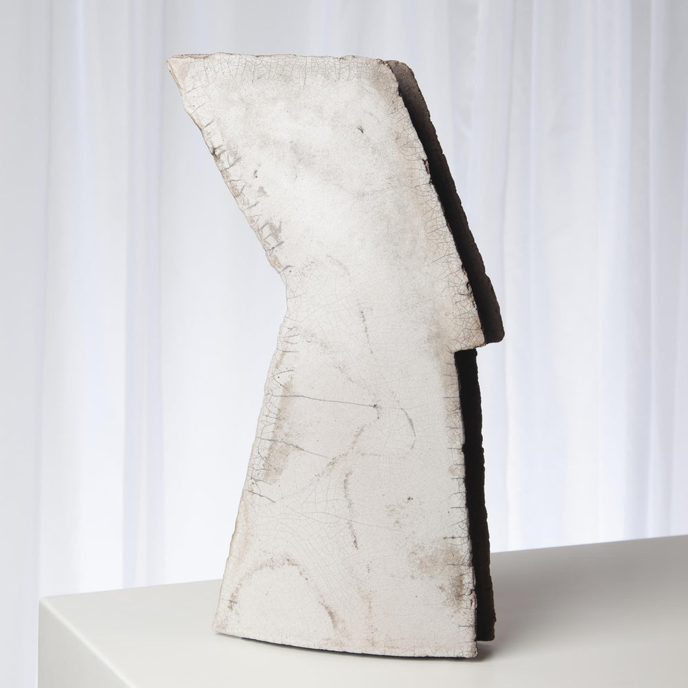 Sculpture d'aile raku