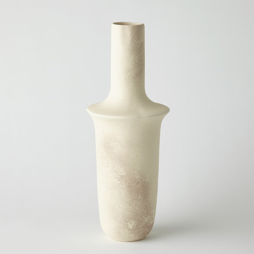 Fladis vases marbre crème mate
