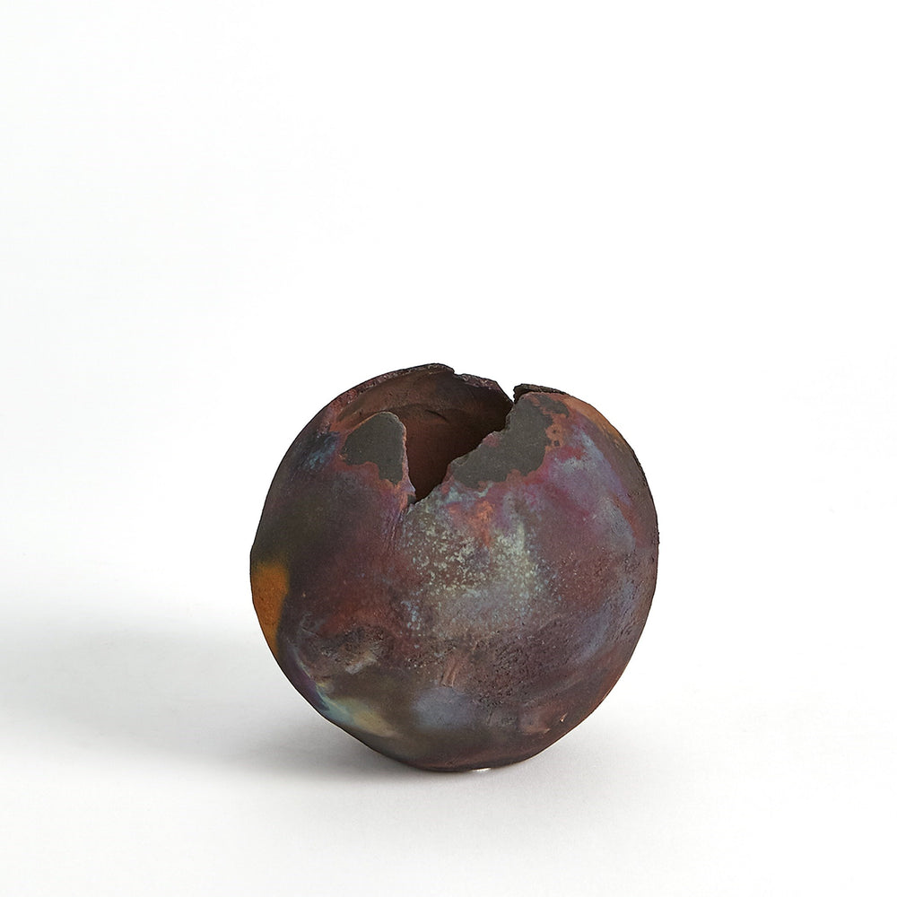 Fissure Open Ball Raku