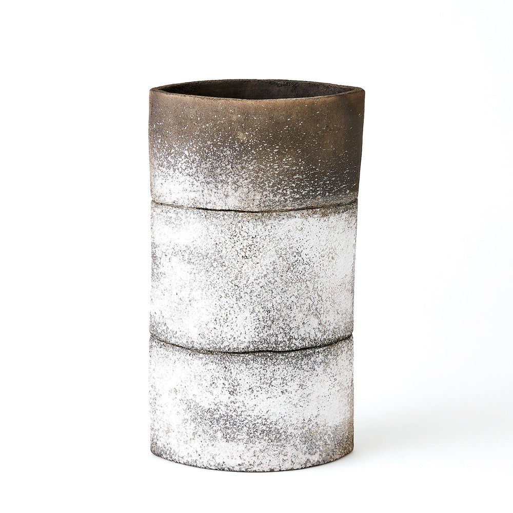 Stacked Vases Grey