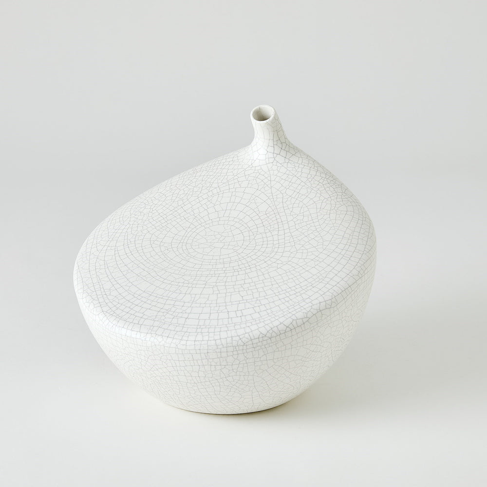 Buddah Vases White