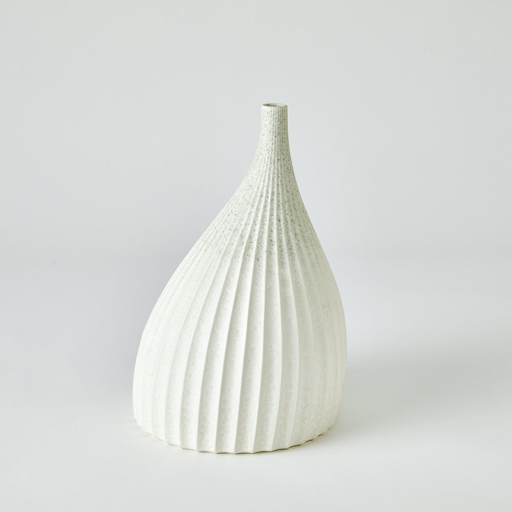Dewdrop Vases White