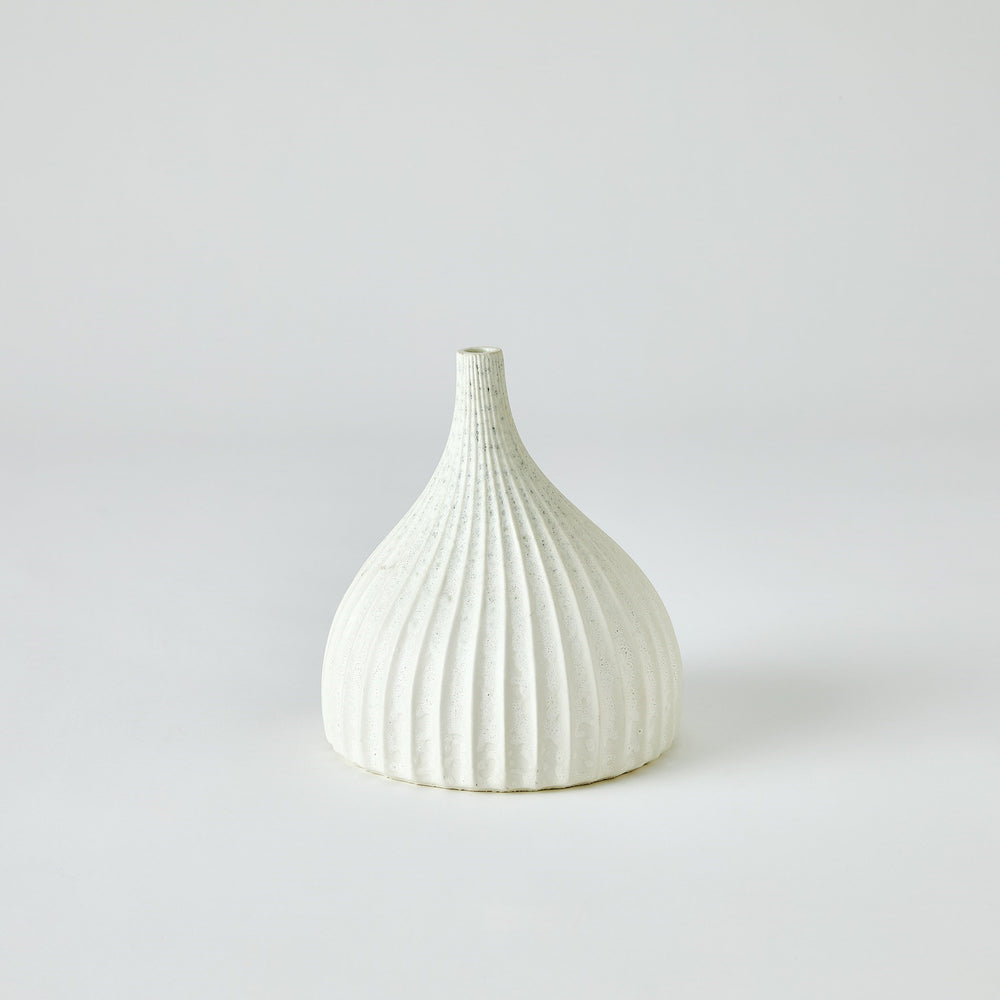 Dewdrop Vases White