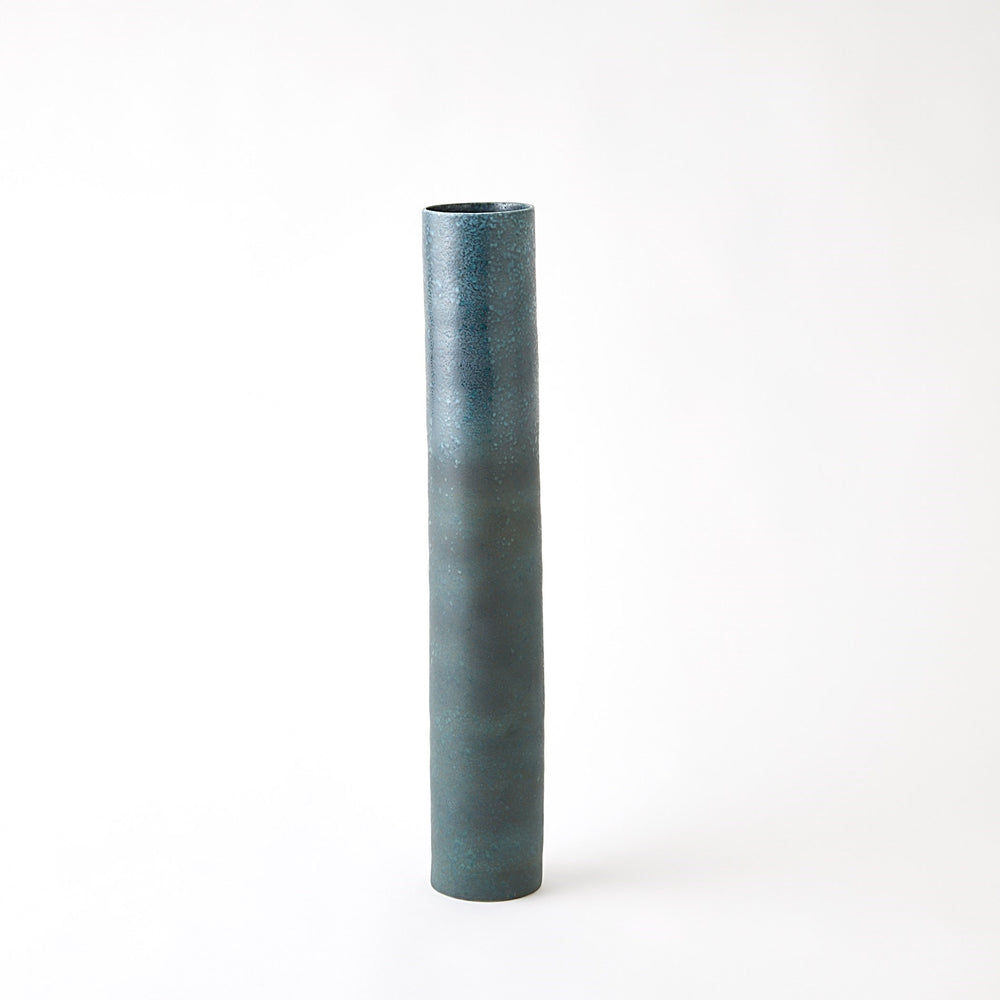 Teeter vases réactif bleu