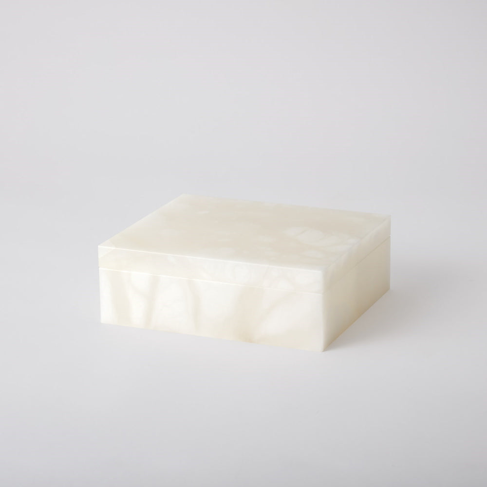 Boîtes de commodités en albâtre