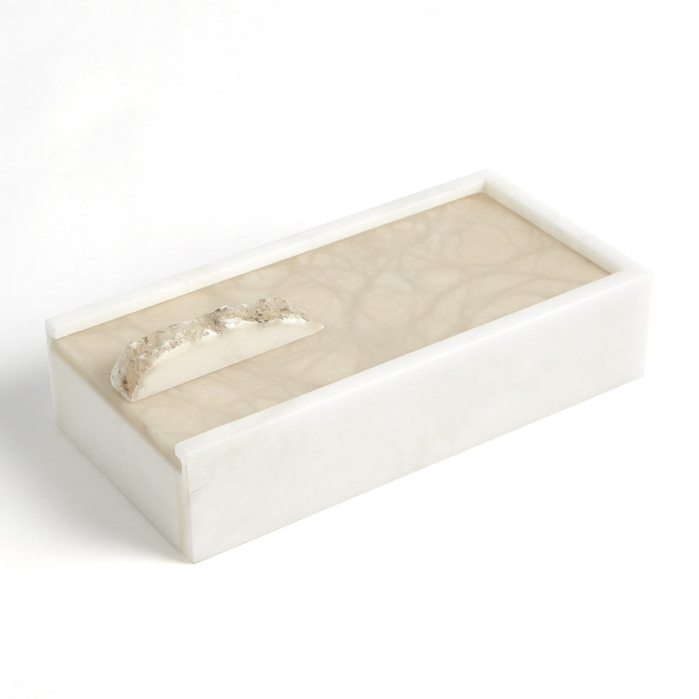 Alabaster Box and Tray