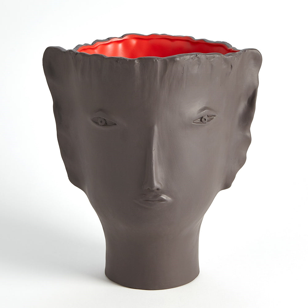 Calisto Vases Brown/Red
