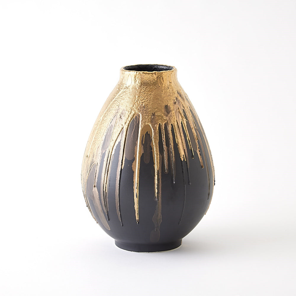 Vases de chaudron or